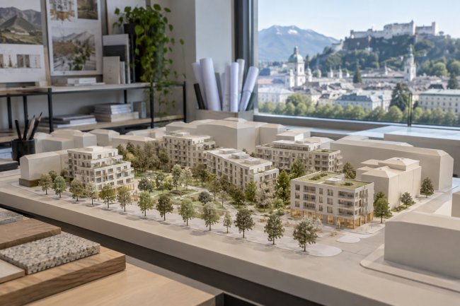 Salzburg plant gefördertes Wohnen in der Richard-Kürth-Straße