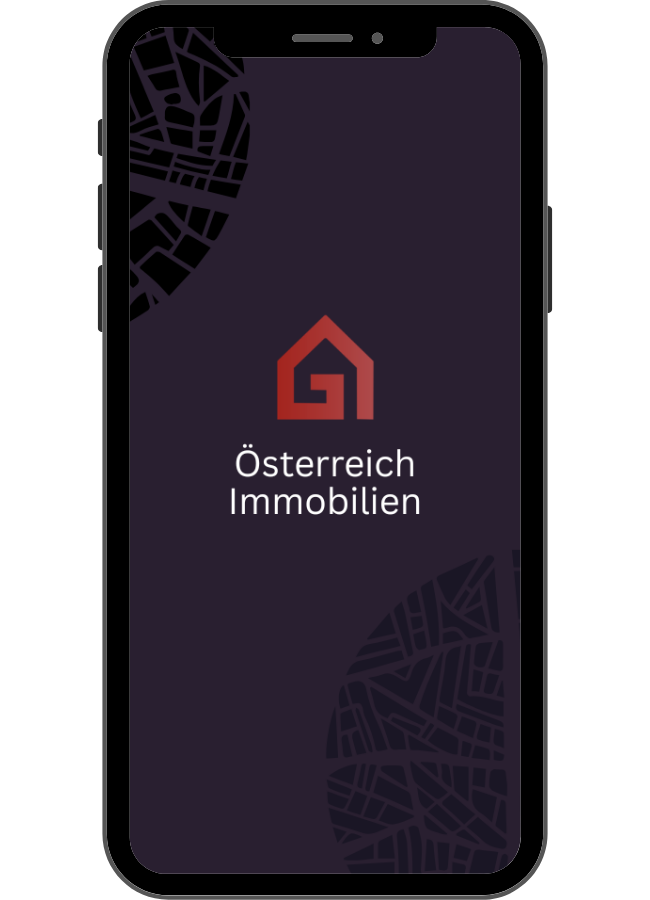 Österreich.Immobilien App auf dem Smartphone