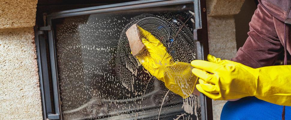 Fünf wichtige Tipps für eine effektive Reinigung der Kaminscheibe