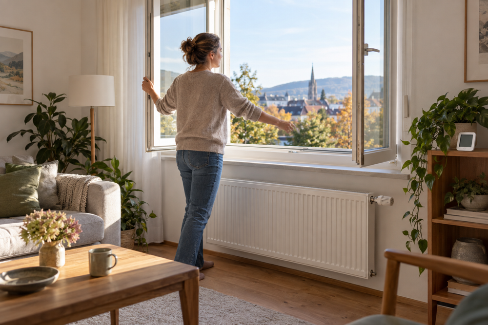 Richtig heizen und lüften: Schimmel und hohe Kosten vermeiden