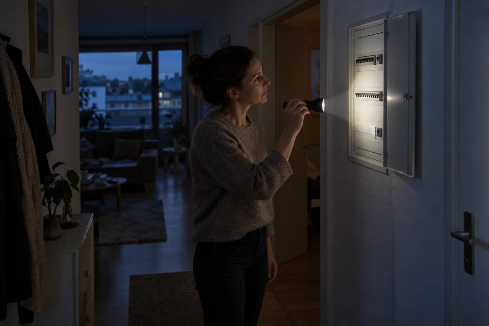 Stromausfall in der Wohnung: Was jetzt zu tun ist