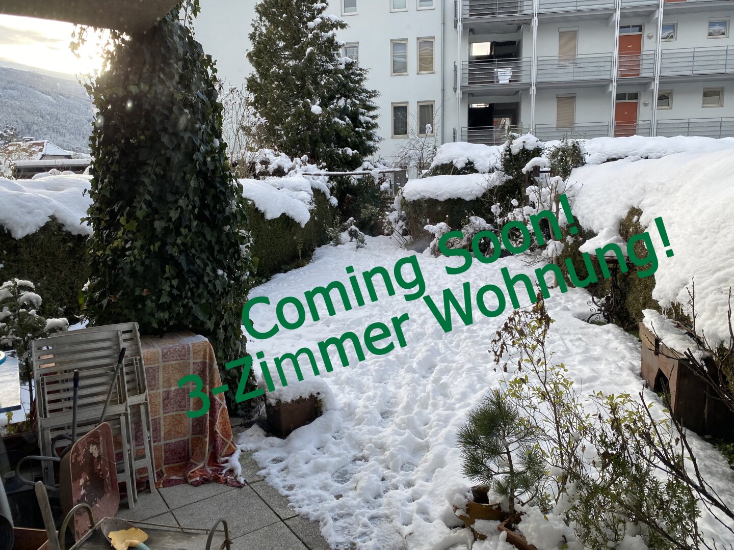 Coming Soon!!! Freundliche 3-Zimmer Gartenwohnung am Mitterweg in Innsbruck zum Verkauf!