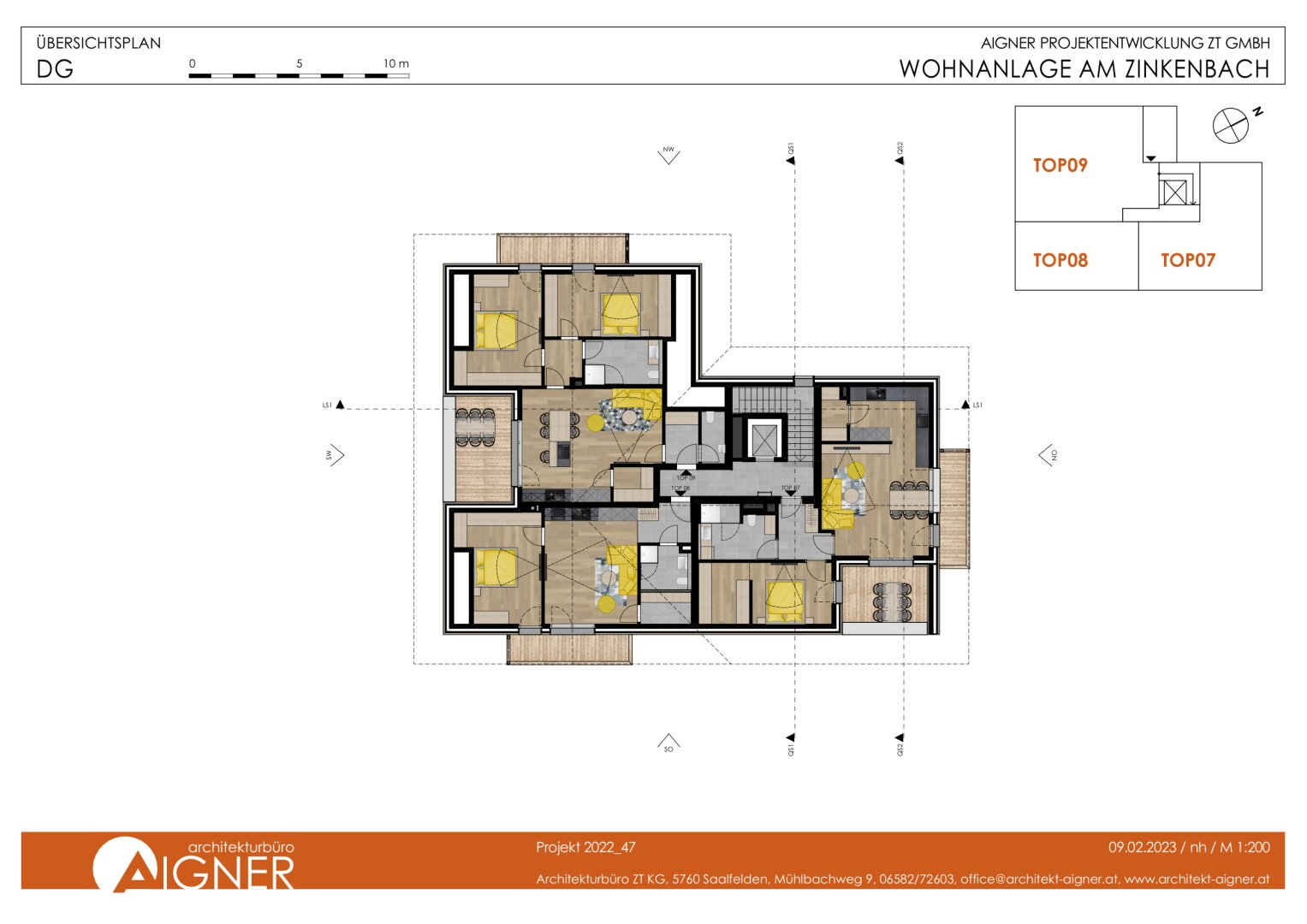 Dachgeschoßwohnung am Wolfgangsee (TOP 8)