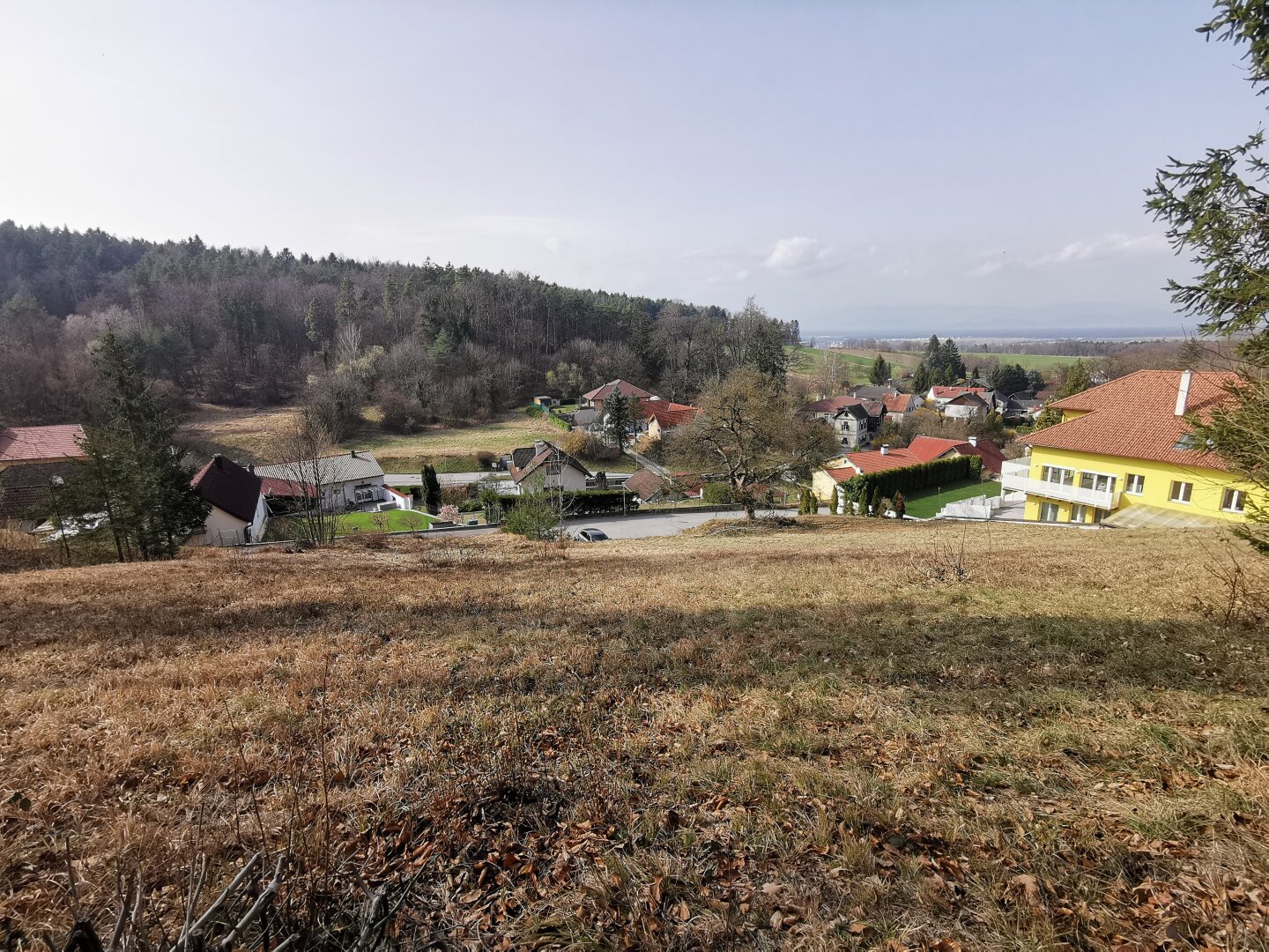 Baugrundstück mit traumhaften Fernblick in ruhiger Lage