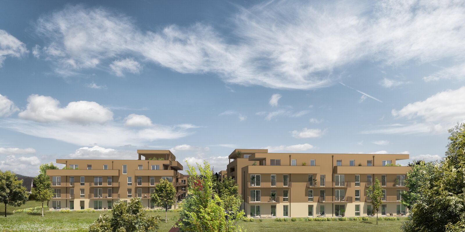 ERSTBEZUG mit 3 Zimmer, herrlichem Balkon und 2 Tiefgaragenparkplätzen