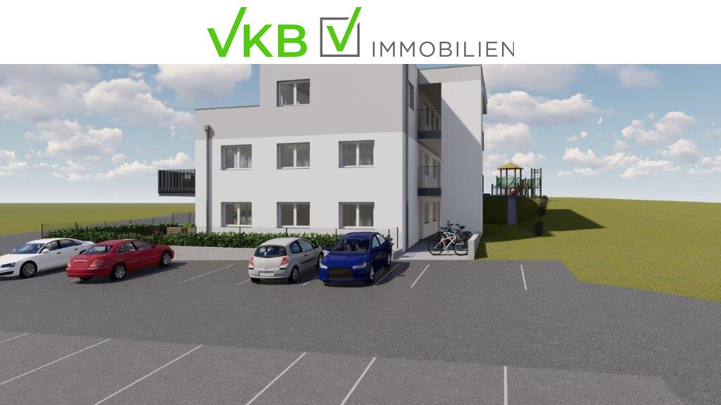 4720 Neumarkt/Kallham: Erdgeschoßwohnung mit Balkon, Südhanglage!