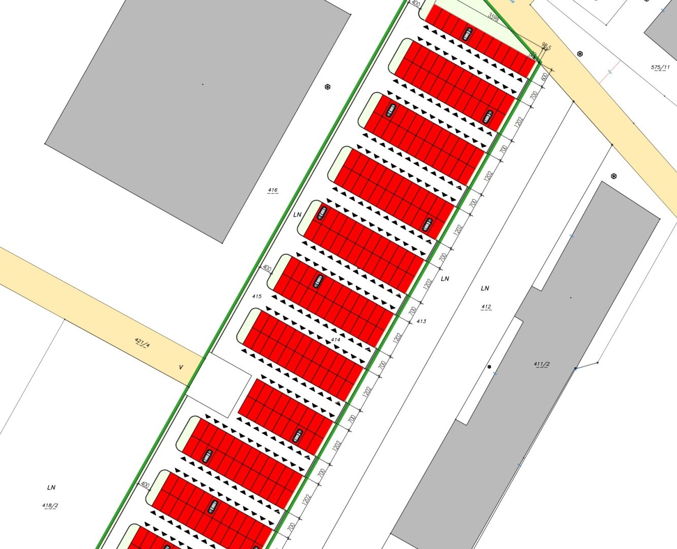 2 Grundstücke für Garagenpark in Seibersdorf