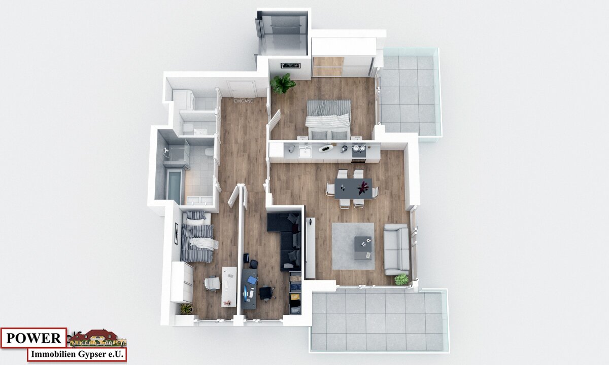 Sonnige 4-Zimmer-Wohnung in Mattighofen: Ihr neues Zuhause mit 2 Balkonen!