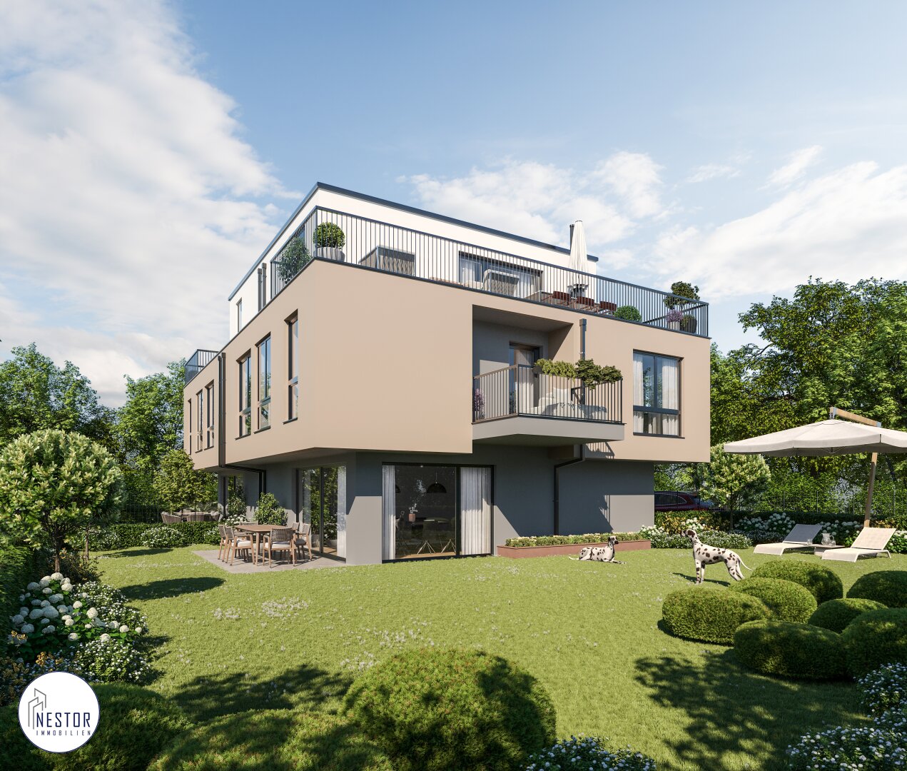 Erstbezugstraum | Doppelhaushälfte mit Garten in Ruhelage!