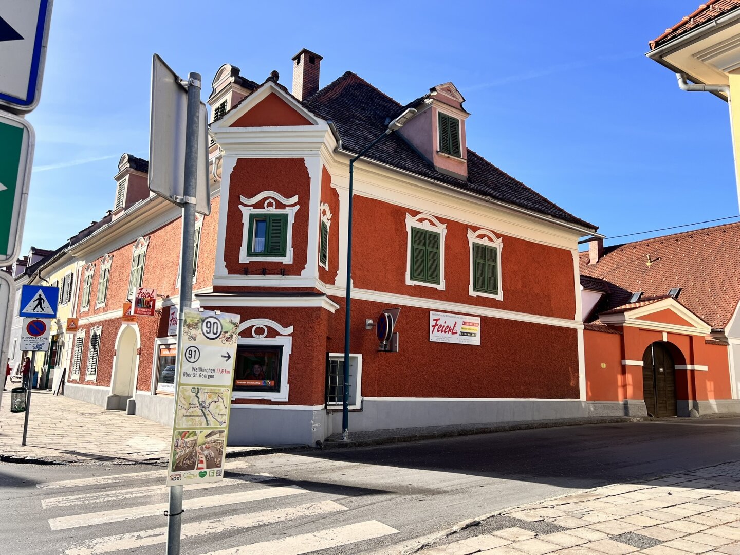 Historisches Markthaus in Obdach mit Hinterhofgrundstück