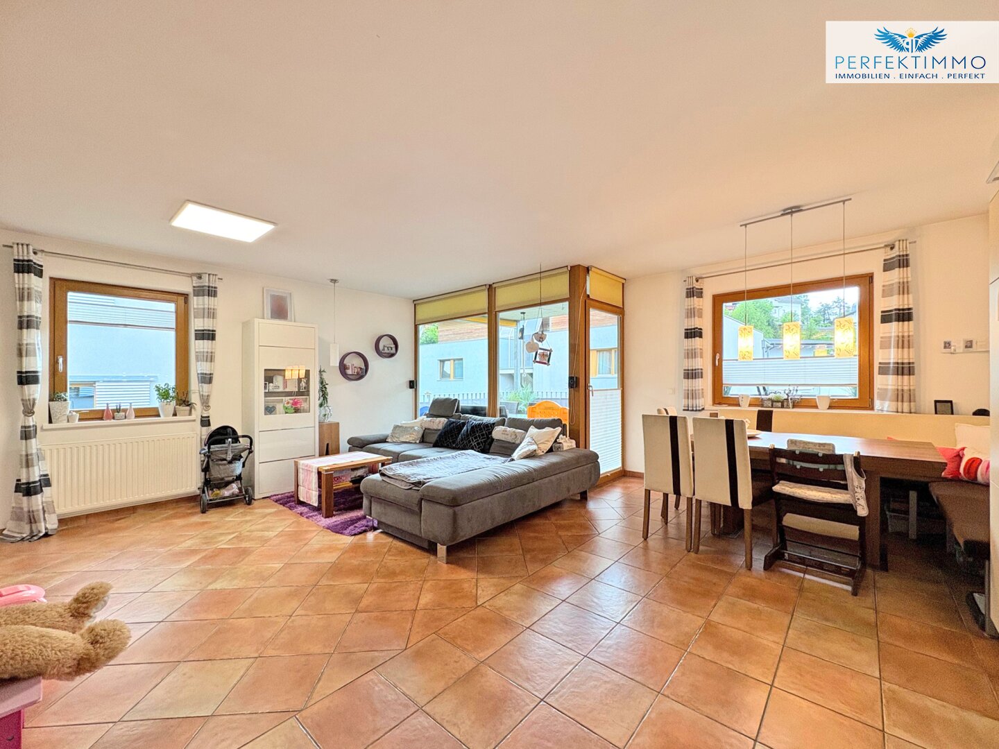 3-Zimmer-Wohnung mit Südbalkon