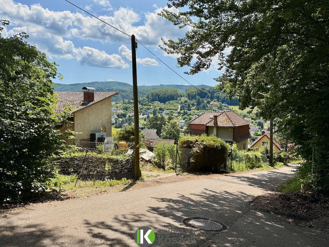 Großes Baugrundstück in Südlage mit Fernblick