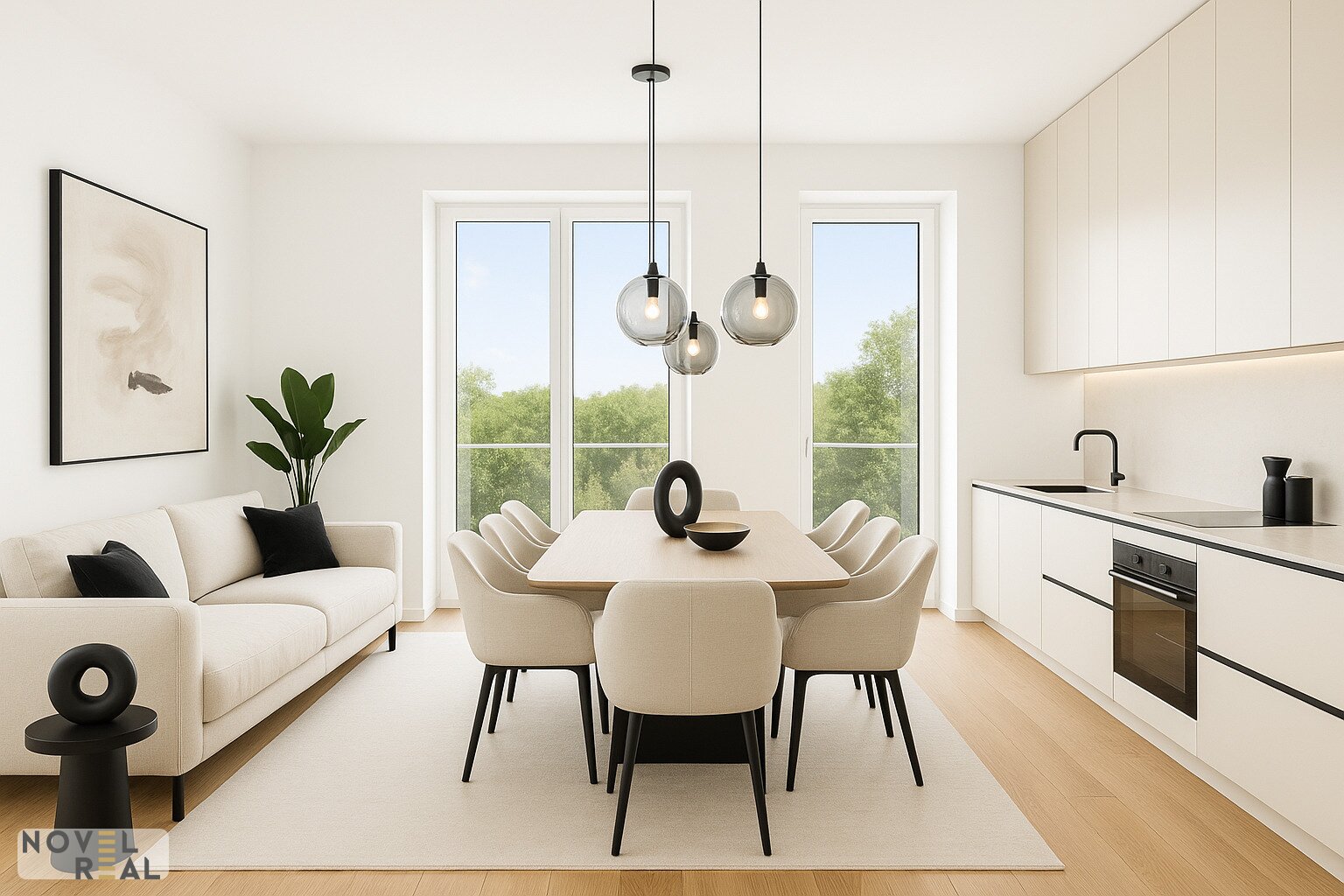 "DONAU PERLE" EXKLUSIV WOHNEN AM PARK - TERRASSENWOHNUNG MIT GRÜNBLICK IN TOPLAGE