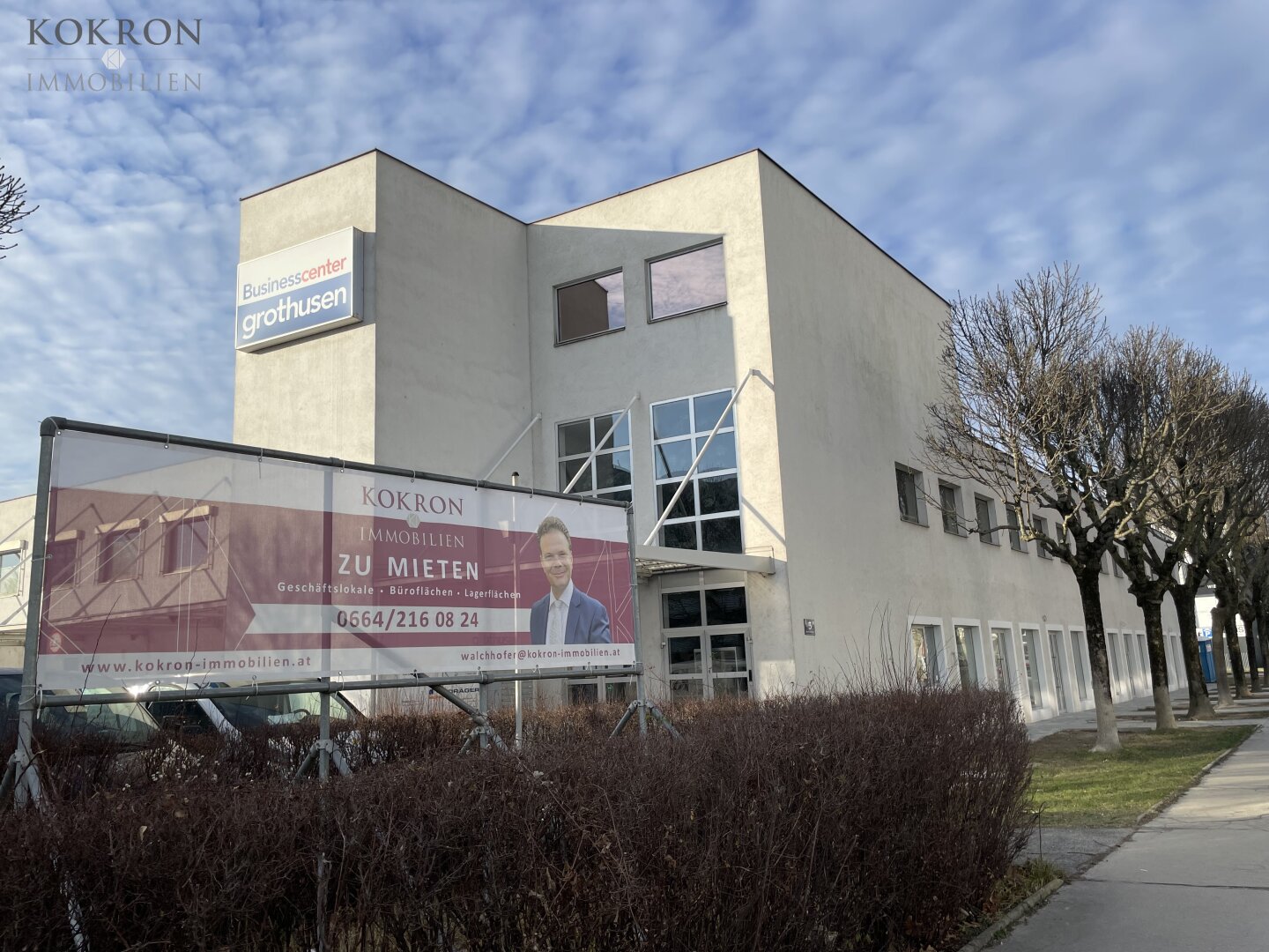 Großer Lagerraum im 1. Stock von Businesscenter