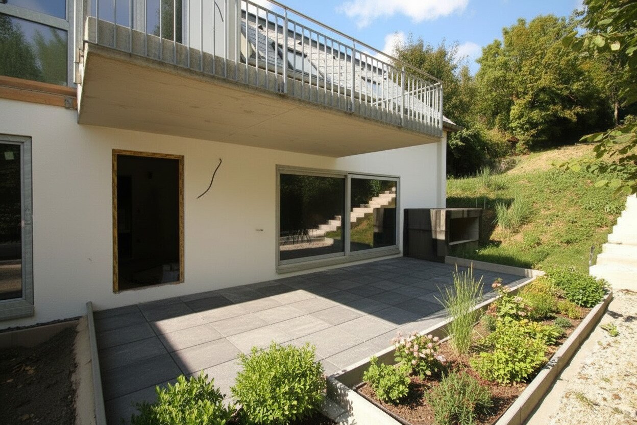 FAMILIENSCHATZ in kleinem Wohnbauprojekt | großzügiges 5-Zimmer Reihenhaus mit eigenem Pool & 1.000 m² Garten | TOP 5