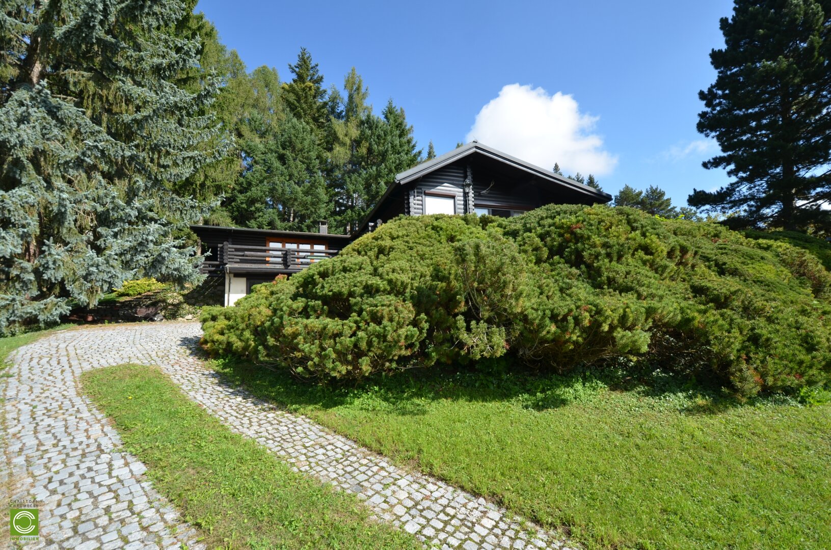 CHRISTOPH CHROMECEK IMMOBILIEN - SULZ IM WIENERWALD - Traumhafter Baugrund mit Blockhaus in Grün-Ruhelage!