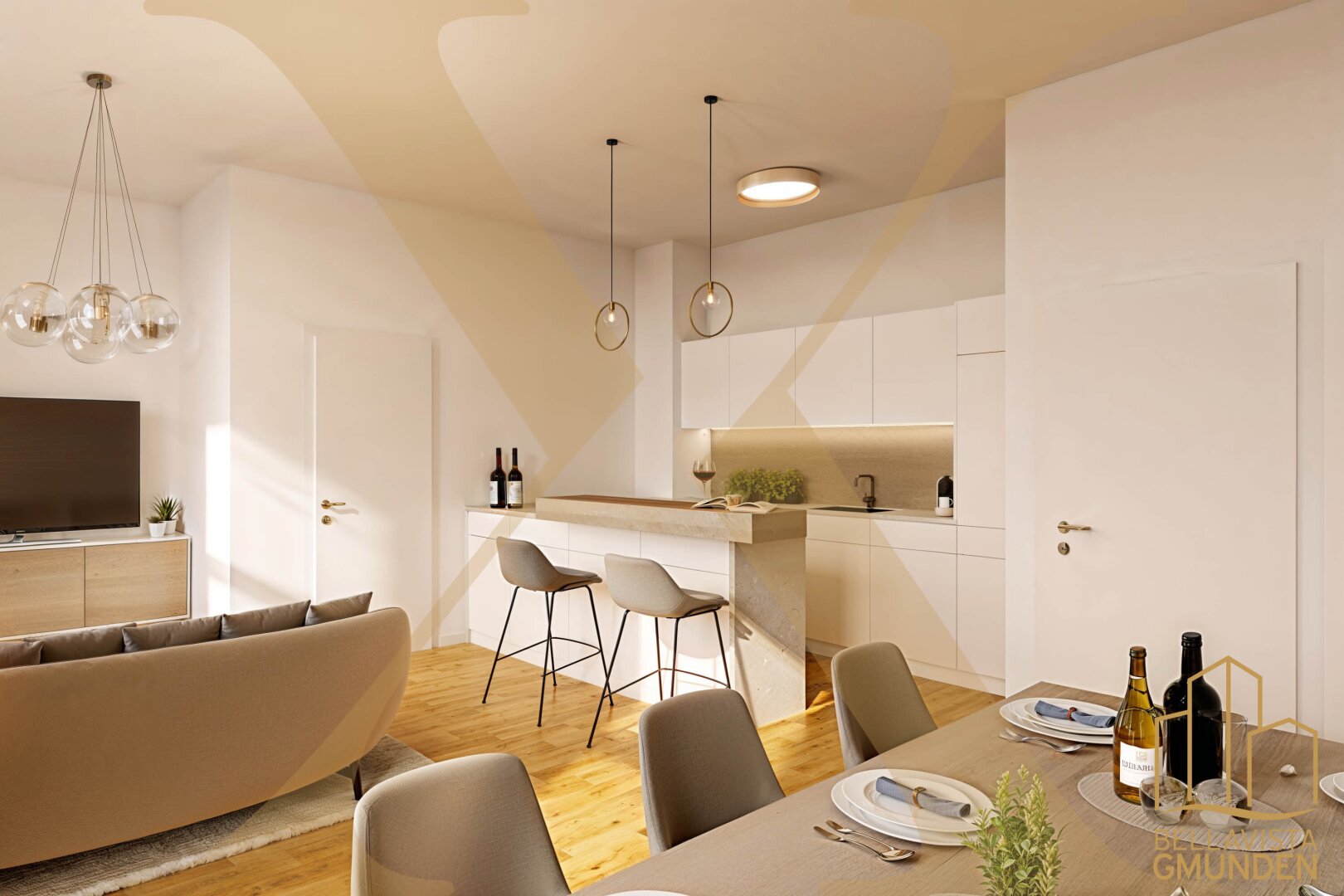 Sonnige 3-Zimmer-Ferienwohnung mit Balkon im Herzen von Gmunden zu verkaufen!