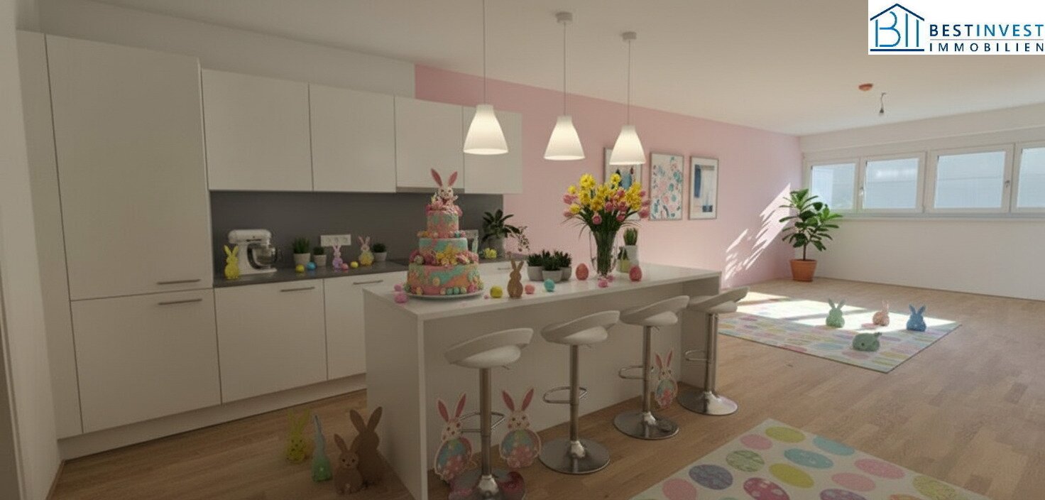 Ostern kann kommen - großzügig Wohnen mit Traumterrasse
