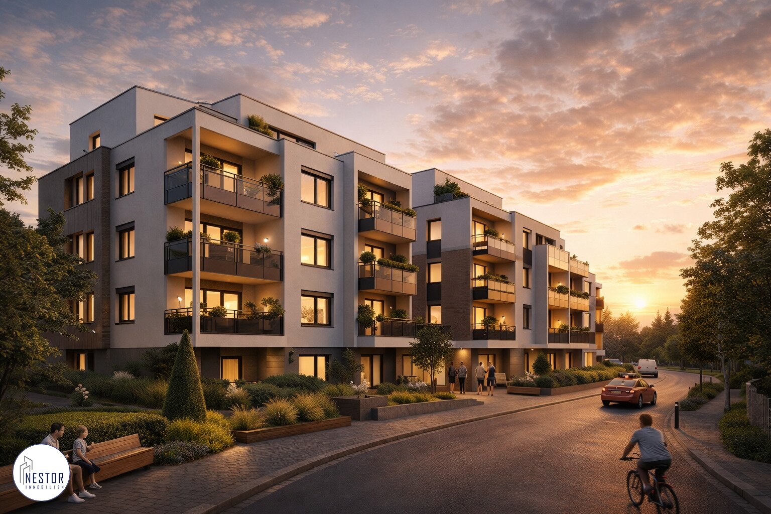 Moderne 4-Zimmer-Gartenwohnung – Erstbezug & Provisionsfrei in Floridsdorf