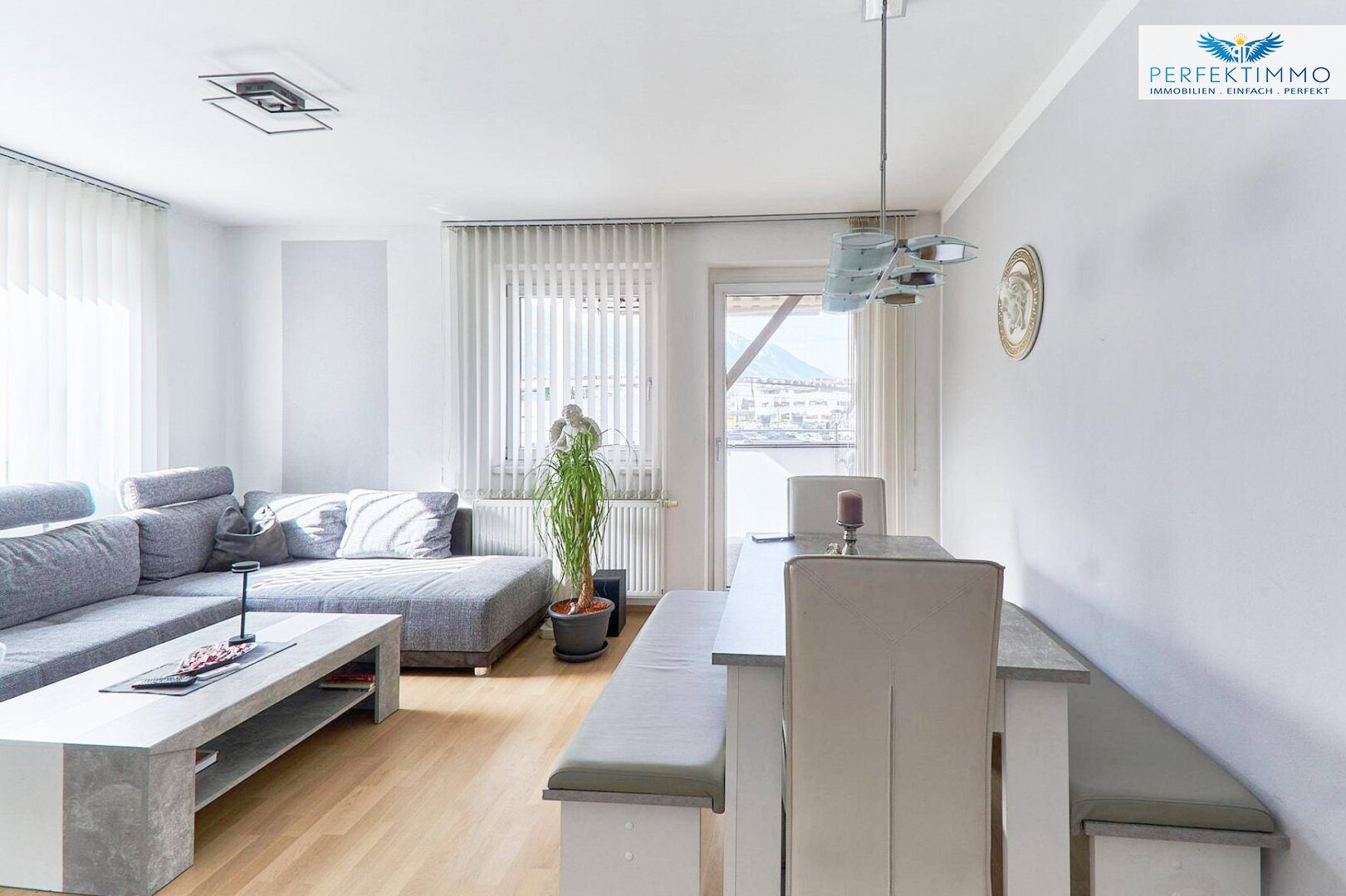 Sonnige 3-Zimmer-Wohnung mit Westbalkon und TG-Platz
