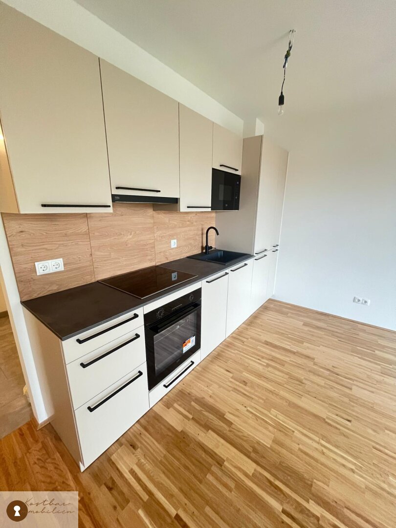 ERSTBEZUG : Überaus elysische Eineinhalbzimmerwohnung mit Tiefgaragrenplatz und Balkon im Bezirk St. Peter, zur Miete!