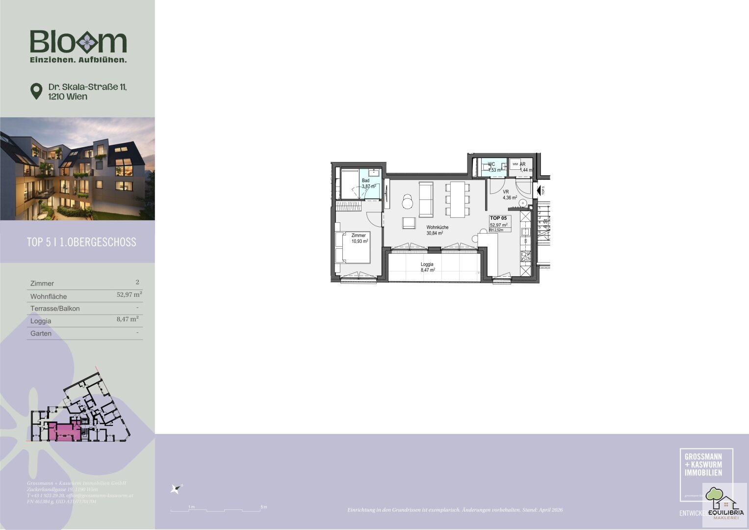 BLOOM- EIN NEUES PROJEKT IN STAMMERSDORF- JETZT DIE BESTE WOHNUNG SICHERN!