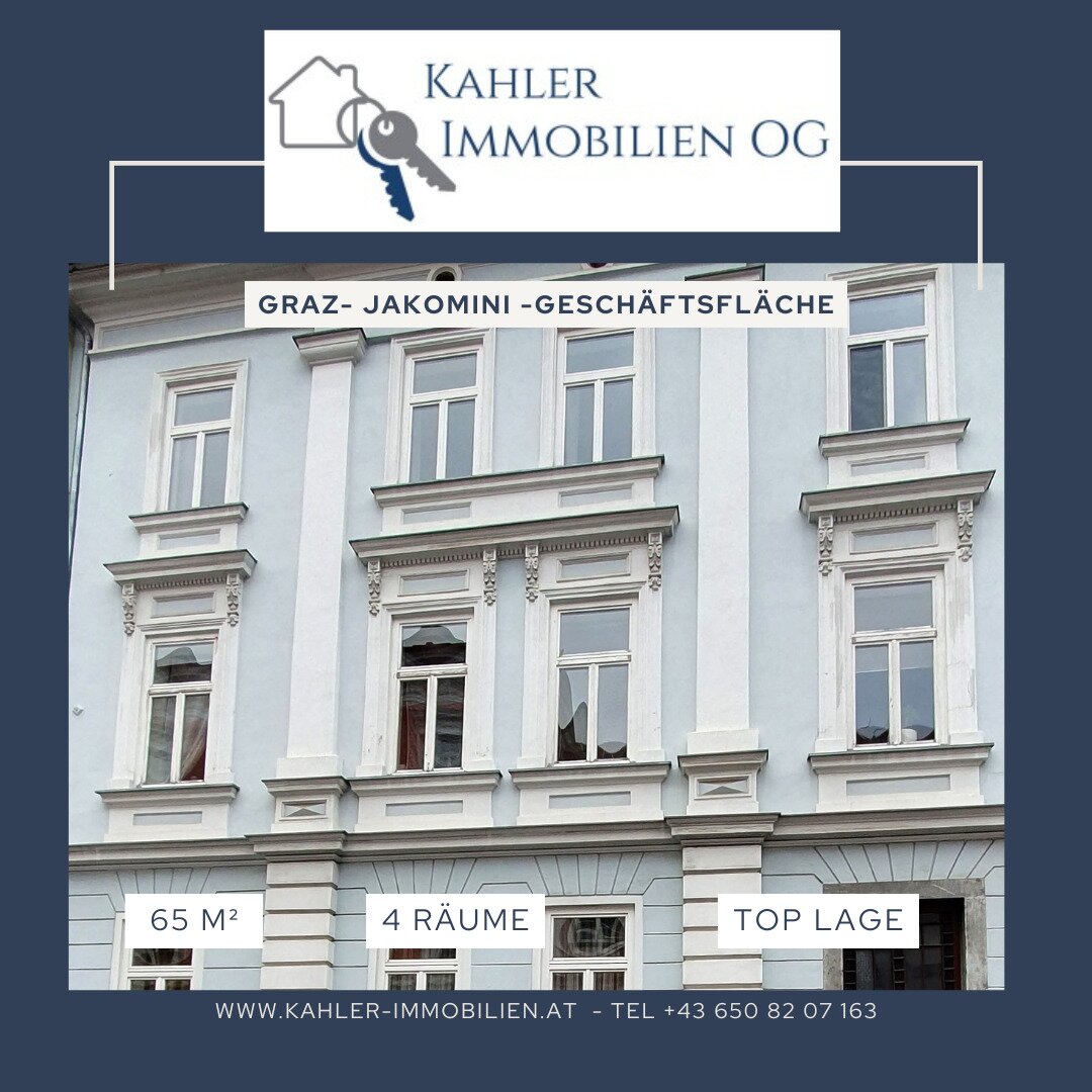 Graz - Jakomini - Bürofläche - 4 Räume - 65 m²