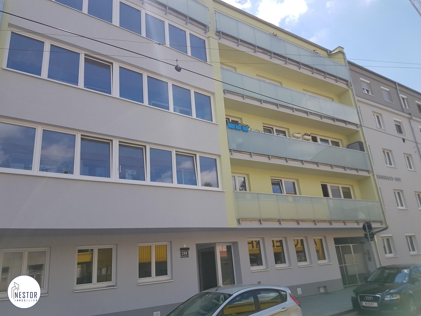 U1 Kagraner Platz! - Helle 3-Zimmer-Wohnung mit Loggia
