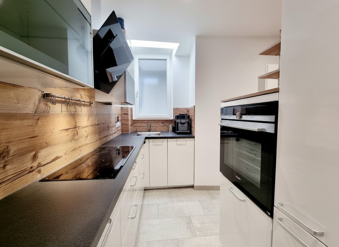 Galeriewohnung mit Dachterrasse in Ruhelage – urbanes Wohnen beim Naschmarkt
