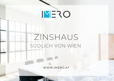 Profitables Zinshaus südlich von Wien ERSTBEZUG