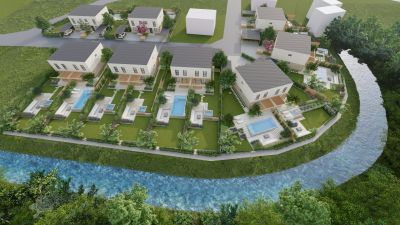 Natur-Wohnen! Moderne Doppelhaushälfte in Grünruhelage mit 4 Zimmern, nahe am Wasser!