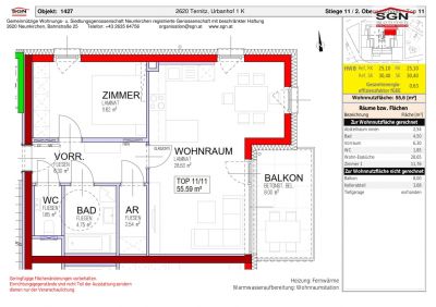 STAFFELMIETE 2-Zimmer-Balkonwohnung inklusive Sonnenaufgang
