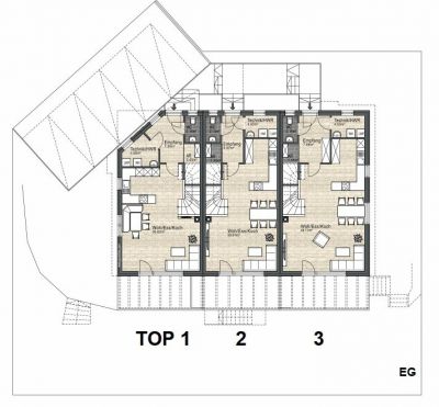 Schlüsselfertiges Reihenhaus (TOP 3)