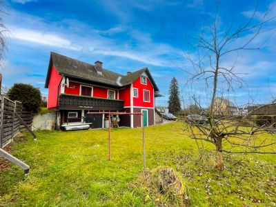 Potential zwischen Leibnitz und Graz. - Wohnhaus voll möbliert mit großem Garten, gänzlich Bauland.