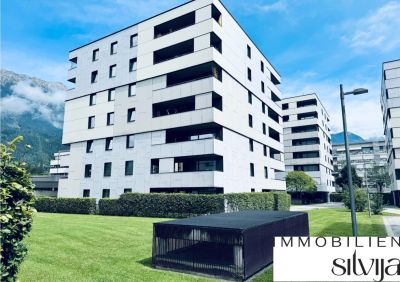 Innsbruck: Stylische 3-Zimmer-Wohnung mit 14 m² Balkon, Alpenblick & großzügiger Park- und Gartenanlage