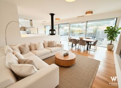 Architekten-Doppelhaushälfte mit XXL-Dachterrasse & Garten in Mödlinger Toplage!