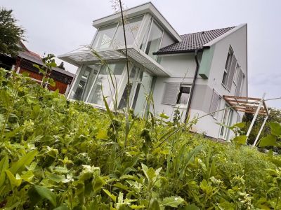 Modernes Einfamilienhaus mit großzügigen Glasfronten und wunderschöner Aussicht/Mietkauf Variante möglich/PROVISIONSFREI !!!