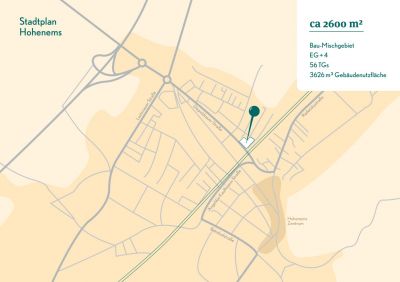 Grundstück in Top-Lage von Hohenems wartet auf Ihr Projekt - ca. 2600 m² für Wohn- und Gewerbebebauung