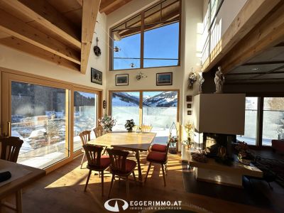 5753 Saalbach/Hinterglemm : Rarität ! exklusives Einfamilienhaus 192m² Whnfl.neben der Skipiste ! unverbaubarer Weitblick ! 4 SZ, Garage ! 2 Parkplätze !