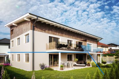 Zur Vermietung - Erstbezug - 4 Zimmer-Gartenwohnung