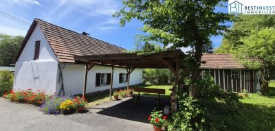 Kleines Häuschen mit schönem Grundstück - Stadtgrenze