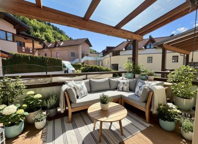 Wattens: Naturnahe 3-Zimmerwohnung mit sonniger Terrasse (ca. 9 m²), großem Kellerabteil & Tiefgaragenabstellplatz in ruhiger Lage