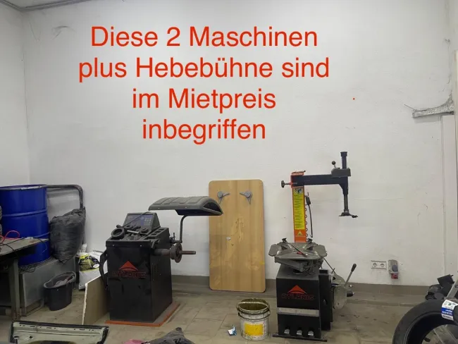 Große Halle, Werkstatt inkl. Hebebühne 92 m² GSR7 - Bild