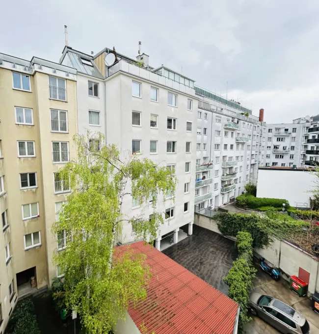 Blick in den Hof