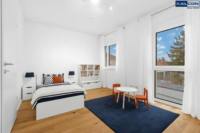 Smarte & kompakte 171m² Wohneinheit mit Luftwärmepumpe | Gärten | beheizter Wohnkeller | PKW-Stellplätze | Wäscheschacht | Staubsaugeranlage | Terrasse | S-Bahn-Nähe | PROVISIONSFREI - Bild