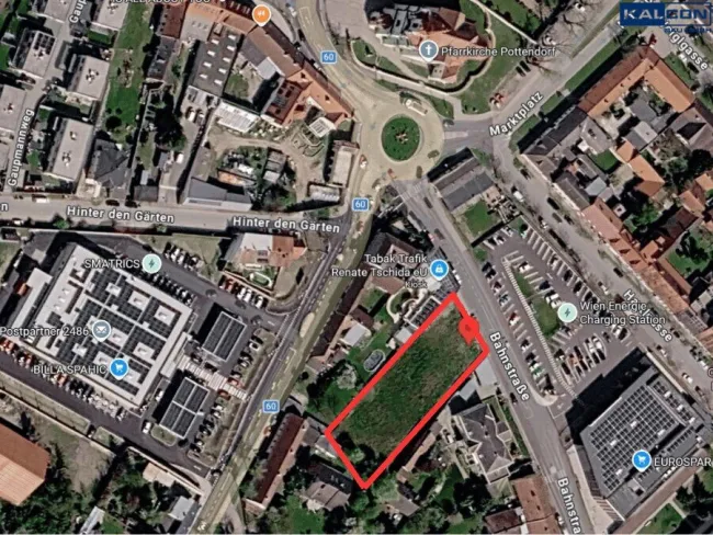 Attraktives 1.990m² großes Baugrundstück in zentraler Bestlage | PROVISIONSFREI zu erwerben - Titelbild