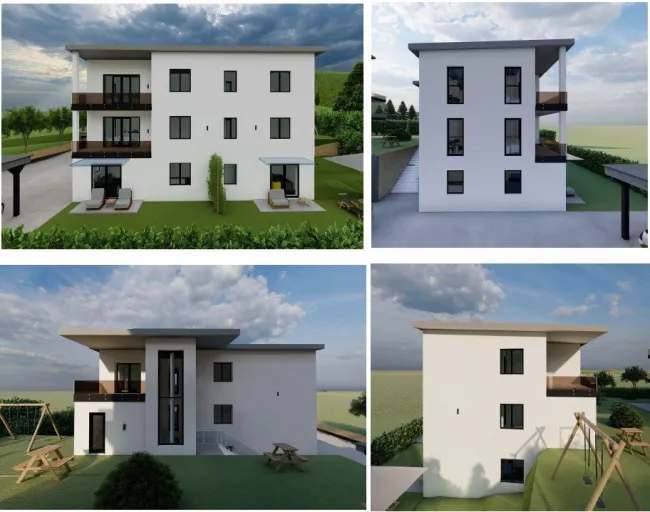 Hochwertiges Wohnprojekt in Kapfenberg-Bräuerleiten, 4 Wohnungen mit Gartenanteil und Terrasse/Balkon - Titelbild