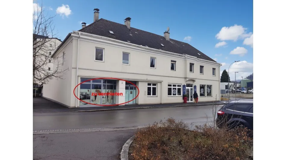 Barrierefreie Geschäftsfläche mit sehr guter Parkmöglichkeit und optimaler Verkehrsanbindung - Titelbild
