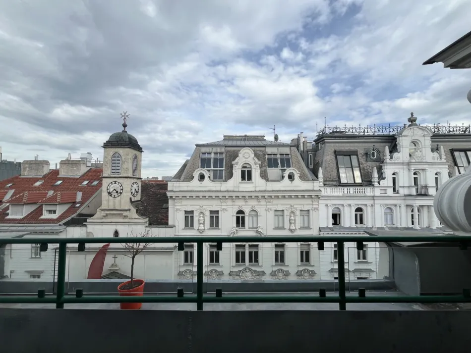 Kärnterstraße ! Elegante 5 Zimmer- Maisonette mit 2 Terrassen ! - Bild