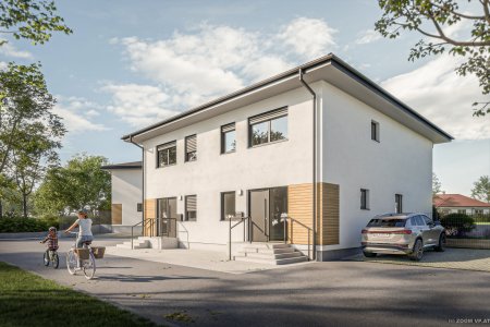 Wohnen in Orth an der Donau Hausreihe mit Garten, 5 Zimmer, 116,28 m², 2 Stellplätze